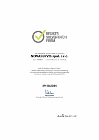 Register solventných firiem CZ/EN 2023