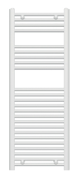 Vykurovacie teleso rovné - biele
