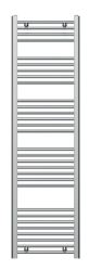 Vykurovacie teleso rovné - chróm