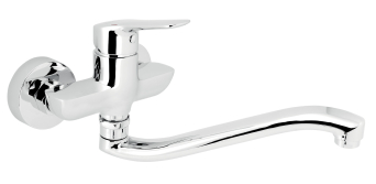 Drezová umývadlová batéria 100 mm Metalia 54, chróm