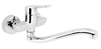 Drezová umývadlová batéria 100 mm Metalia 54 ECO, chróm