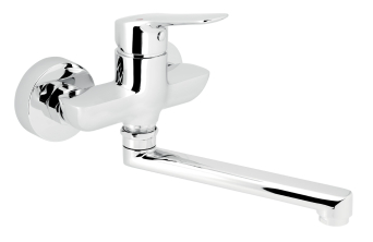 Drezová umývadlová batéria 100 mm Metalia 54 ECO, chróm