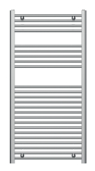 Vykurovacie teleso rovné - chróm