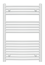 Vykurovacie teleso oblé - biele