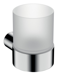 Držiak zubných kefiek Nostris, chróm