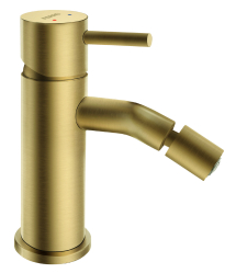 Stojanková bidetová batéria Ciriculus, kartáčované zlato