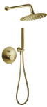 Sprchová sada podomietková Ciriculus, kartáčované zlato