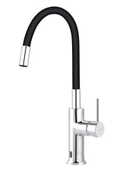 Drezová senzorová batéria Distanza s flexi ramenom, čierna-chróm