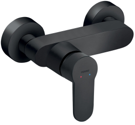 Sprchová batéria bez príslušenstva 150 mm Nostris, čierna