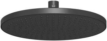 Pevná sprcha Nostris priemer 230 mm, čierna