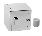 Rukoväť termostatu chróm