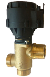 Trojcestný ventil s pohonom DN G1